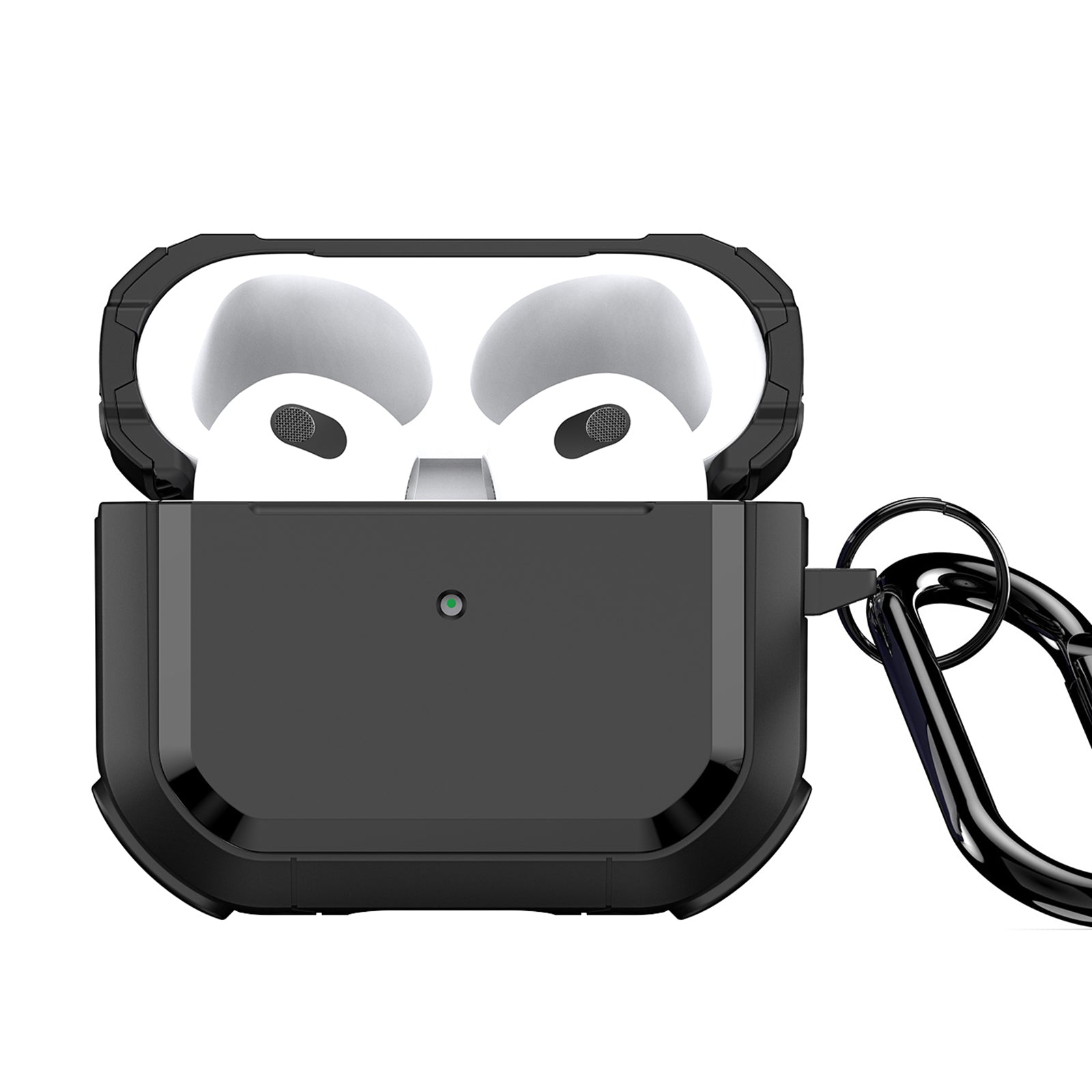 DUX DUCIS PECA Series for Apple AirPods 3 Protective Case with Carabiner Earbuds Cover DUX DUCIS PECA Series for Apple AirPods 3 Protective Case with Carabiner Earbuds Cover